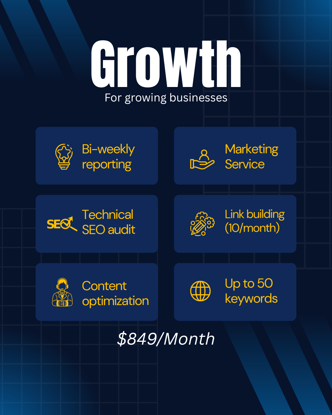 yellow and blue corporate service instagram post (2)